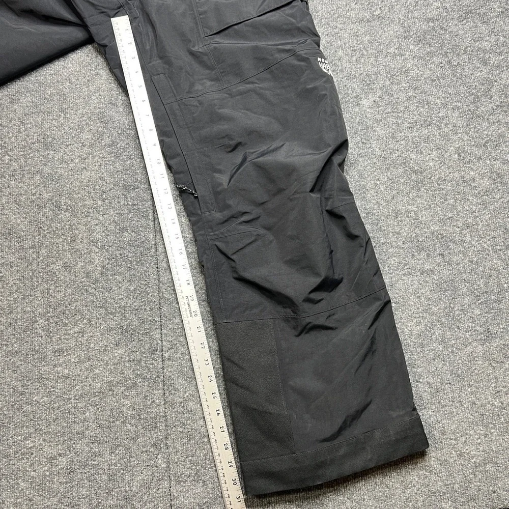 Mountain Hardwear First Tracks Bib Men's XL Black Ski Snowboard Pants OM0646-010